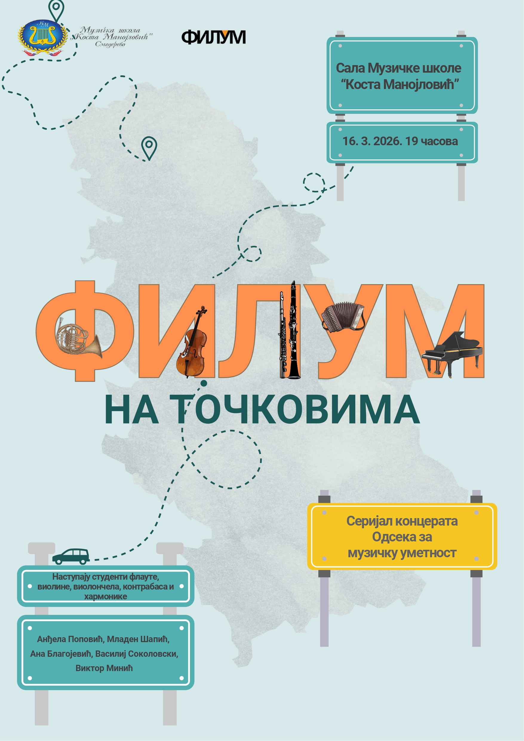 FILUM na tockovima