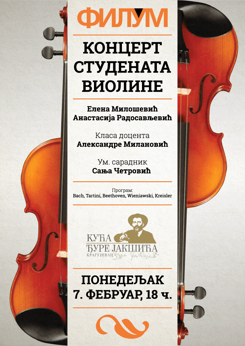 plakat violina